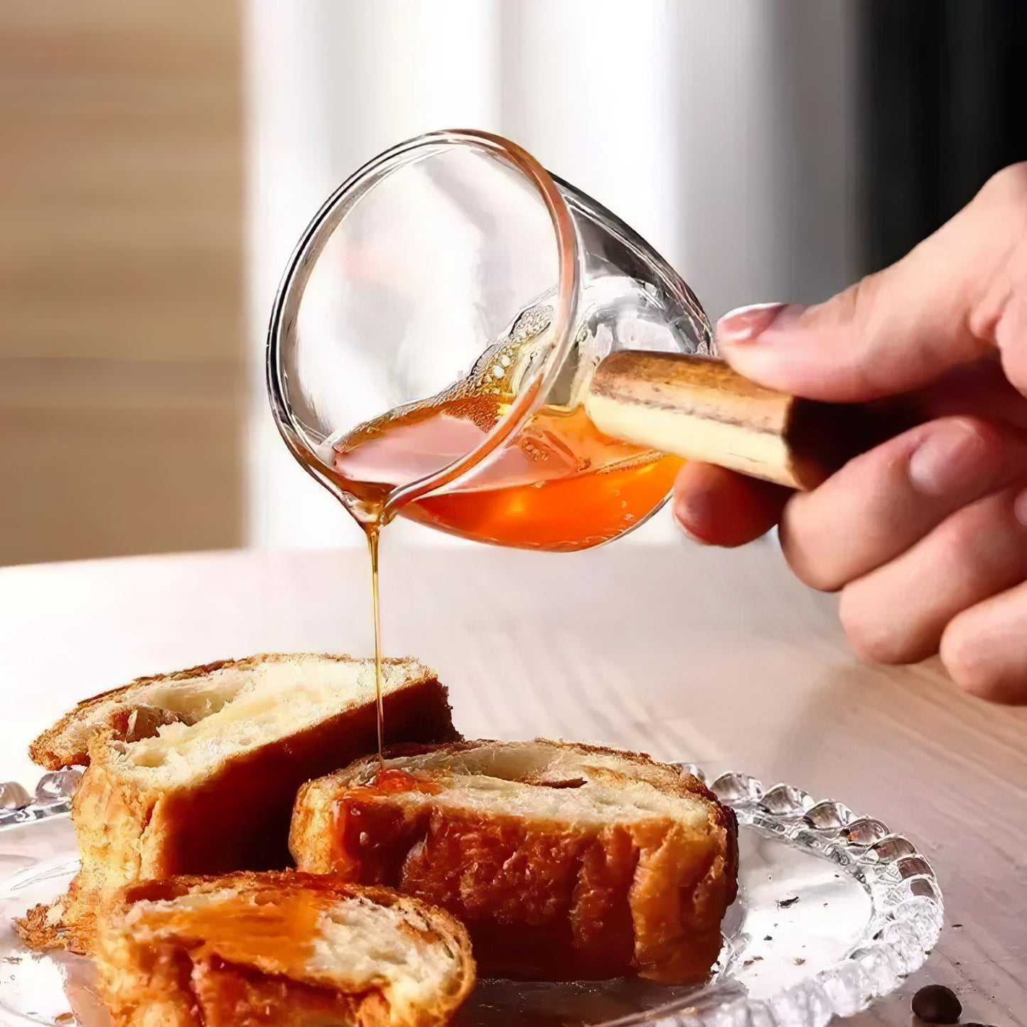 Wooden Espresso Measuring Cup